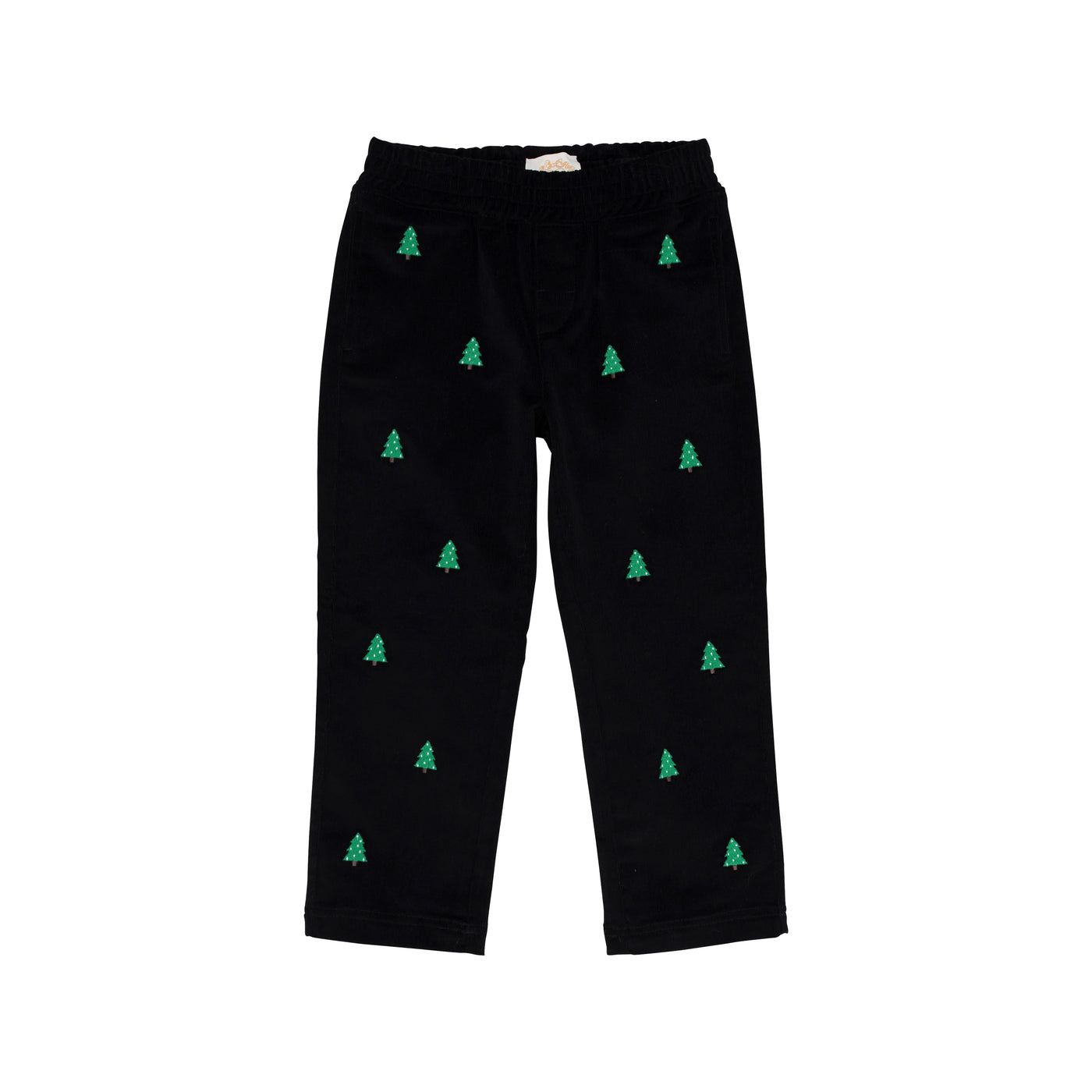 Critter Sheffield Pants (Corduroy) - Newport Night With Tree Embroidery