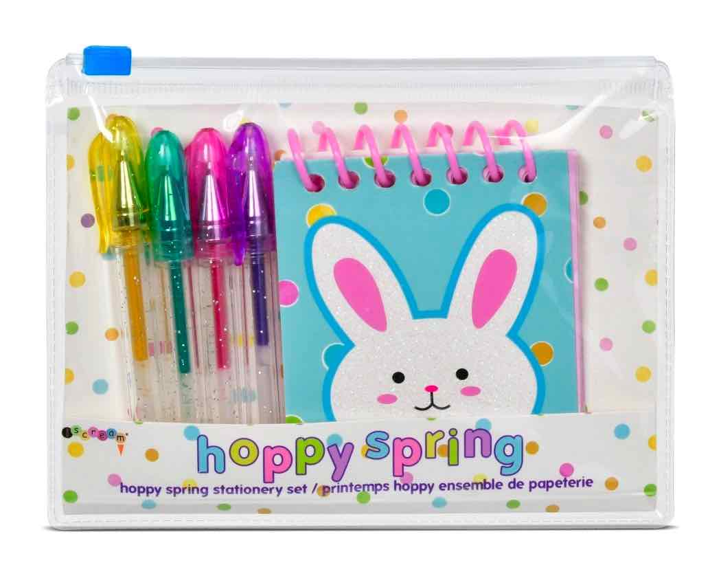 Hoppy Spring Mini Gel Pen Stationary Set