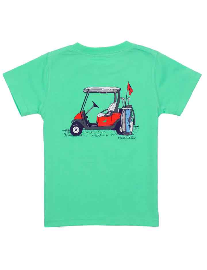T-Shirt Short Sleeve - Country Club - Wash Green