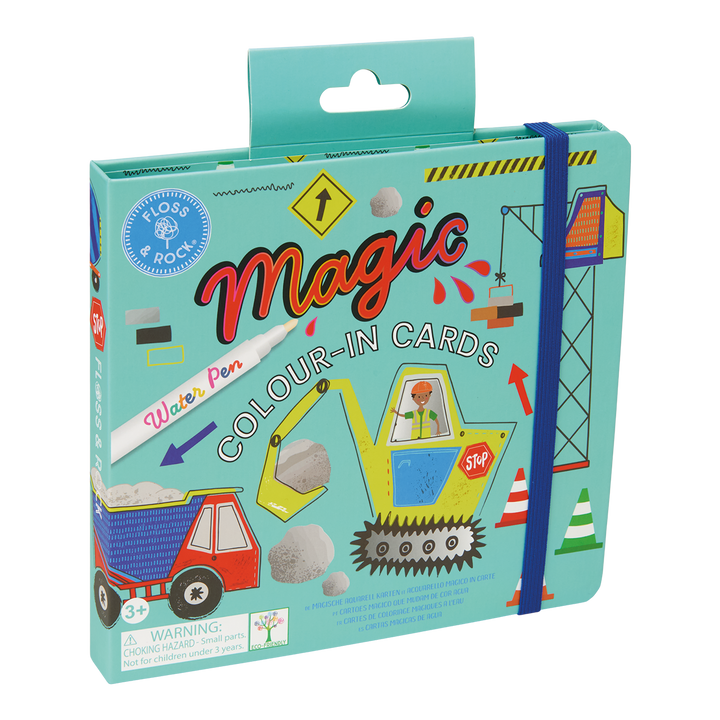 Magic Colour-In Cards - Construction