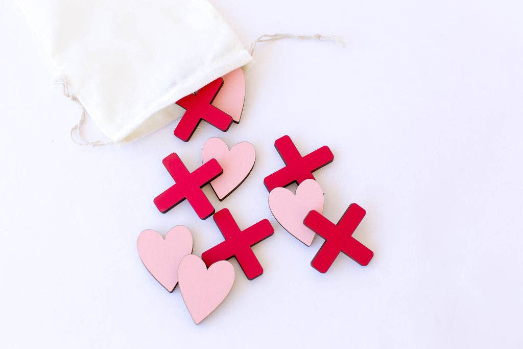Tic Tac Toe Board - Valentine&