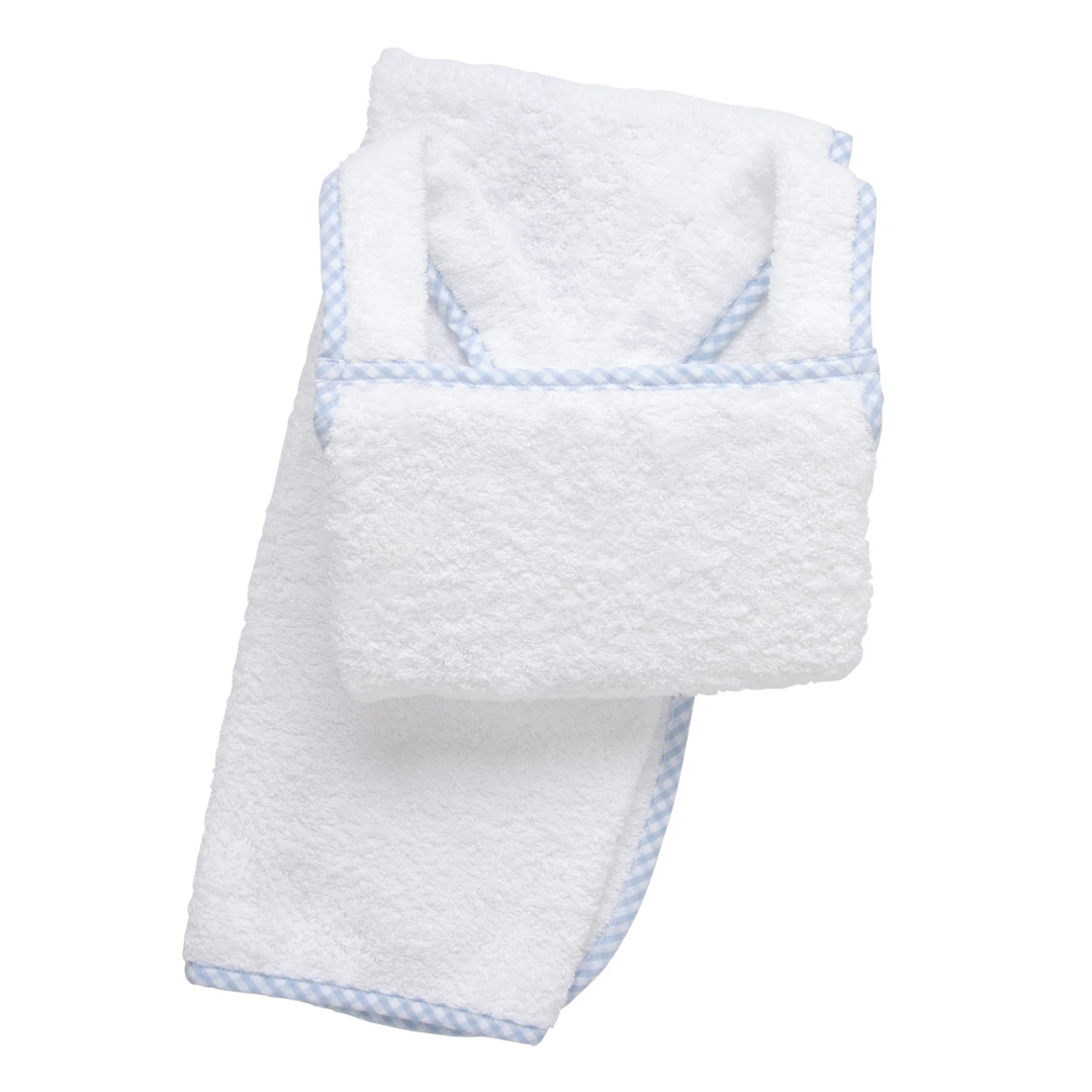 Bath Buddy Apron - Blue Check