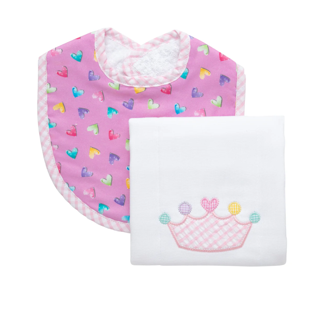 3 Marthas Bib & Burp Box Set - Princess