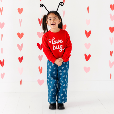 Love Bug Sweatshirt - Red