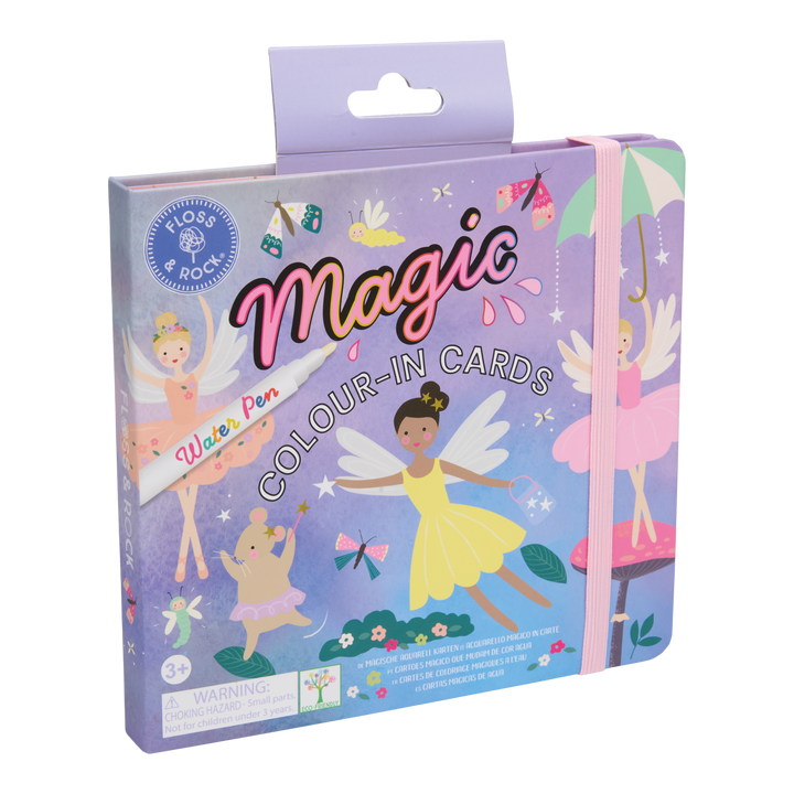 Magic Colour-In Cards - Enchanted