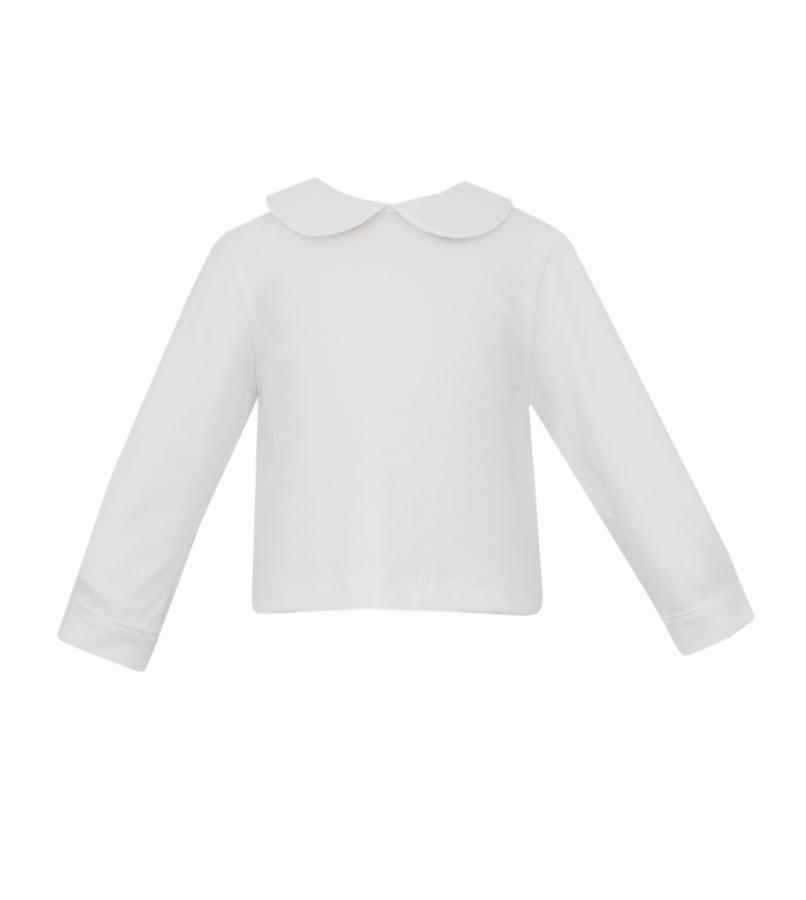 Knit LS Shirt - White