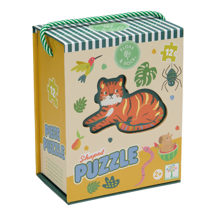 Shaped Puzzle - 12 PC - Jungle