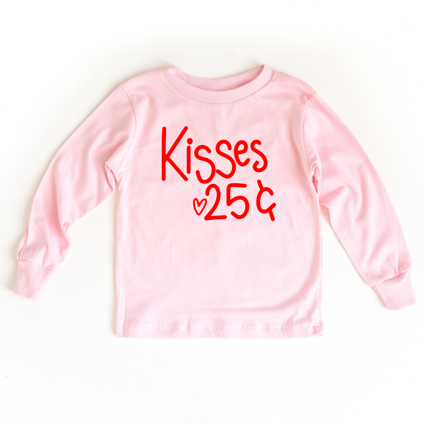 Kisses 25 cents Shirt - Pink