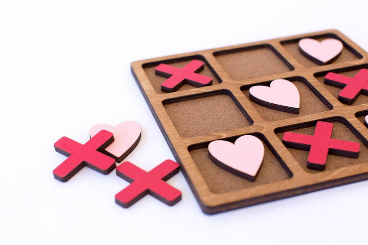 Tic Tac Toe Board - Valentine&