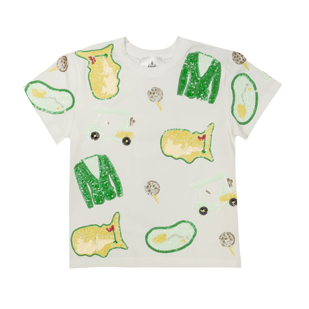 belle cher Sequin Shirt - Golf masters
