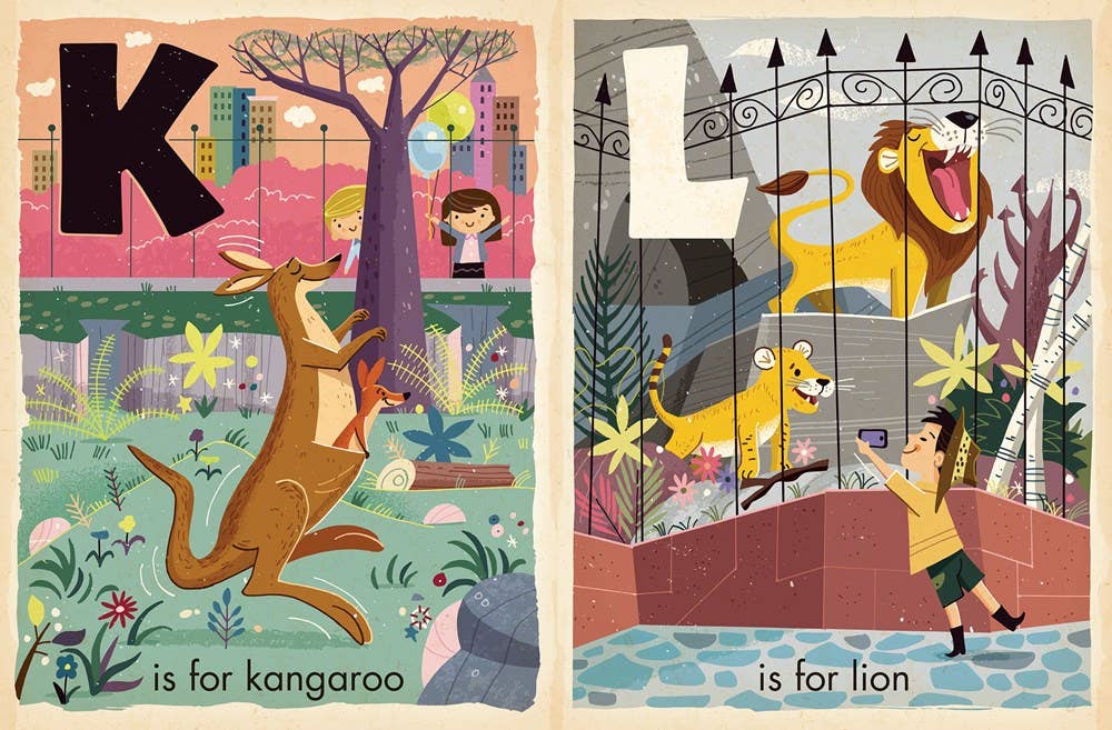 Z is for Zoo: Alphabet board book – Miss Lillie Children's Boutique