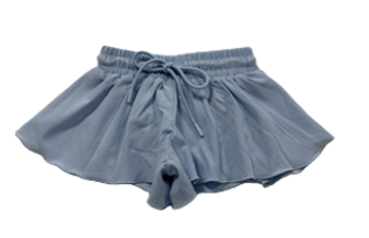 lulu bebe Flutter Shorts - Light Blue