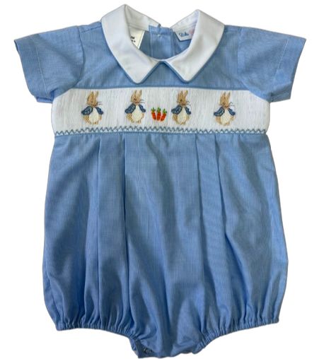 lulu bebe Blake Bubble - Peter Rabbit Smocked