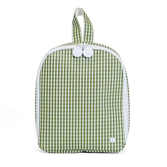 TRVL Bring It Lunch Bag - Gingham Moss
