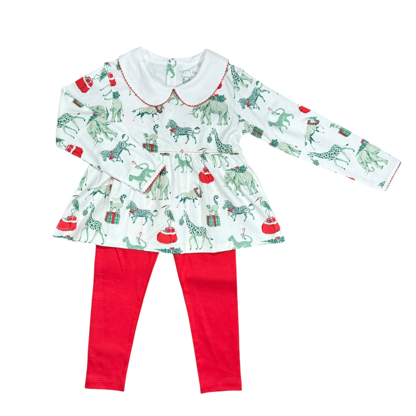 Play Shirt and Leggings - Christmas Safari