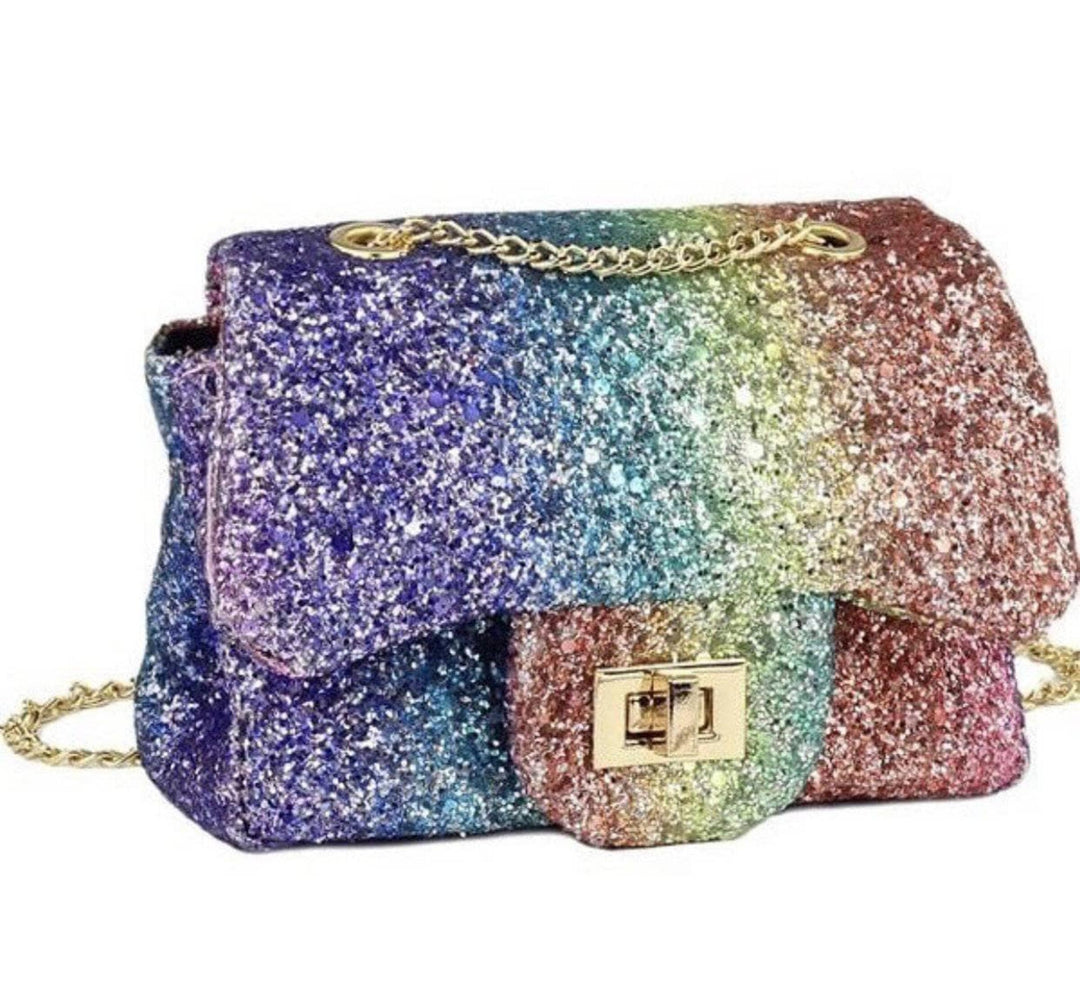 lola and the boys Coco Glitter Purse