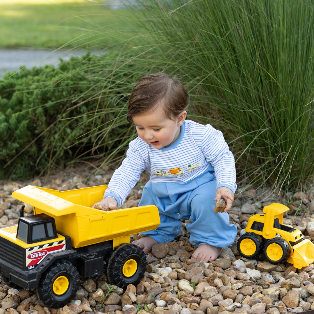 Romper - Construction Trucks