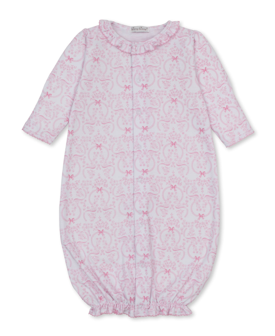 kissy kissy Convertible Gown - Delicate Blooming Bows pink