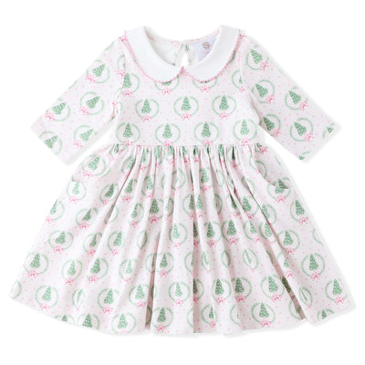 Swoon Baby Proper Twirl Dress - Christmas Tree