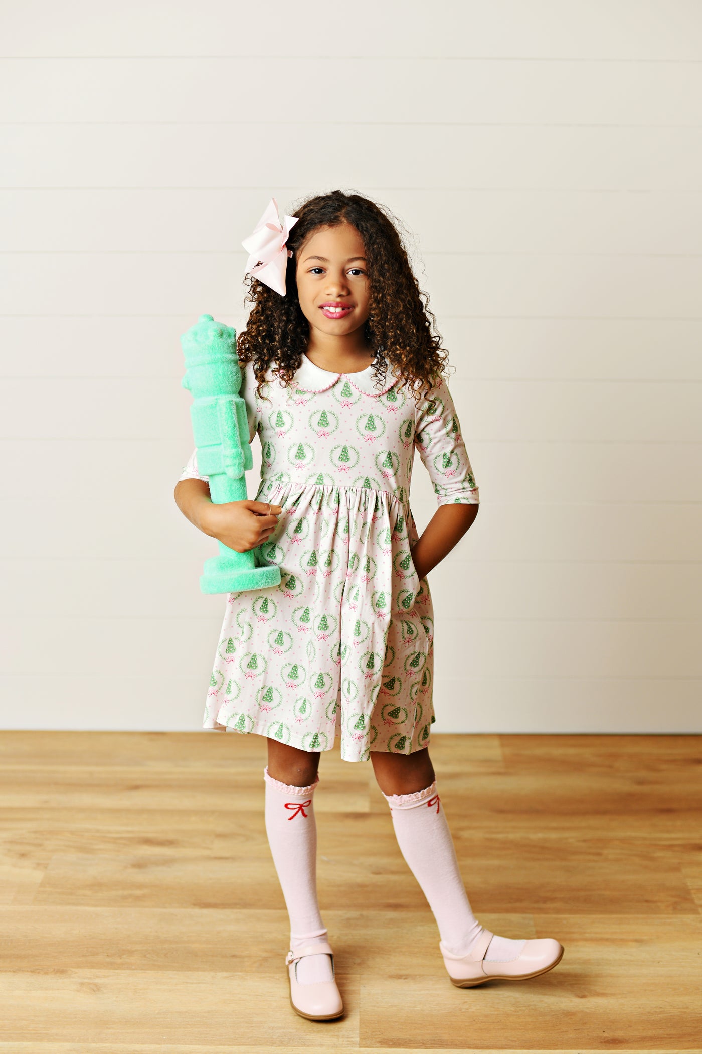 Swoon Baby Proper Twirl Dress - Christmas Tree