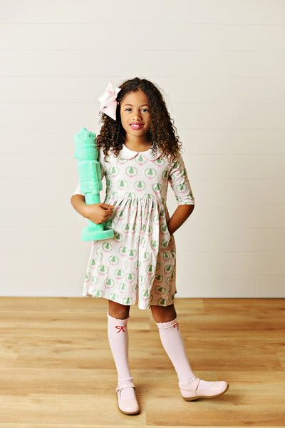 Swoon Baby Proper Twirl Dress - Christmas Tree