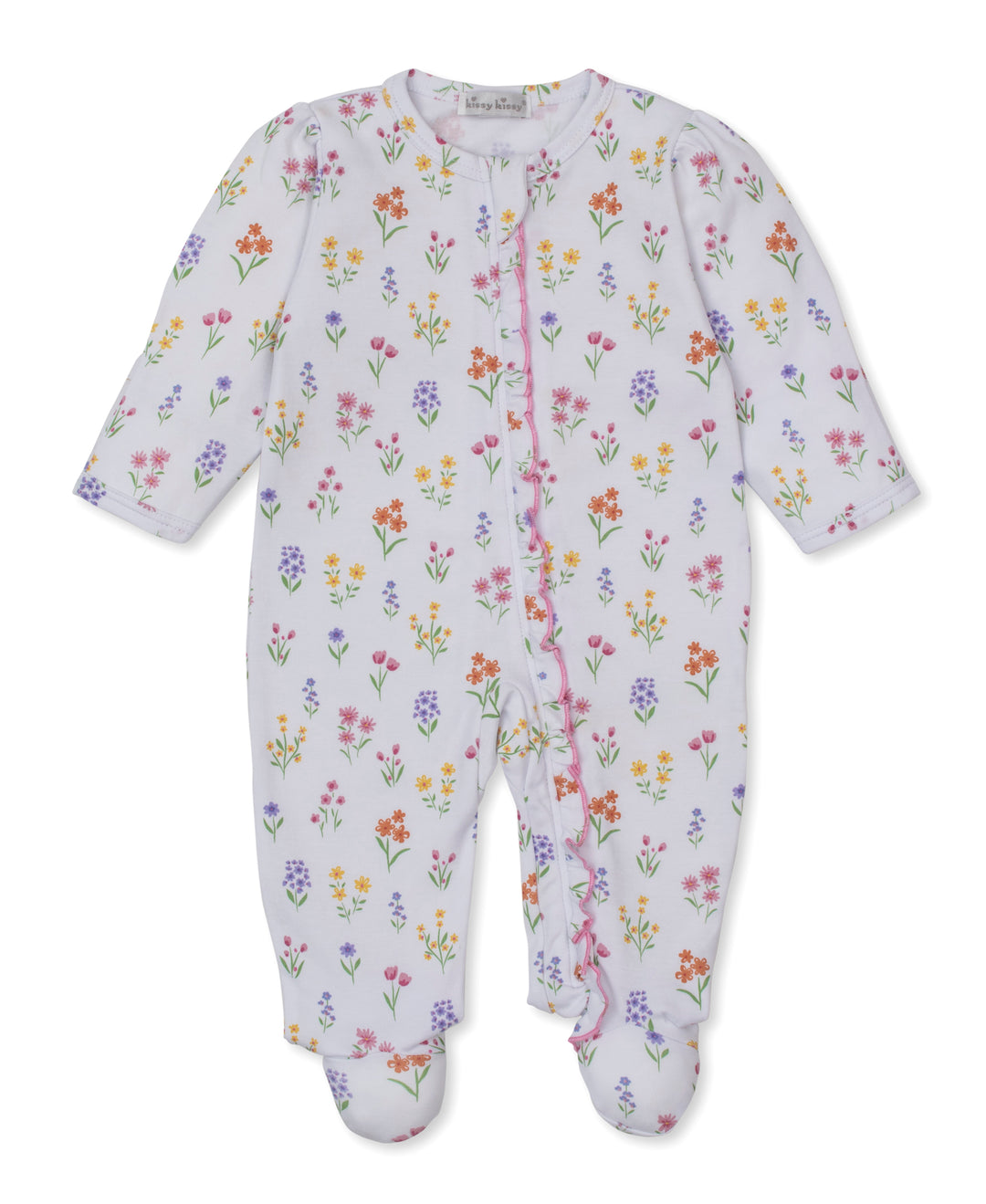 kissy kissy Footie Zipped - Summer Wildflowers