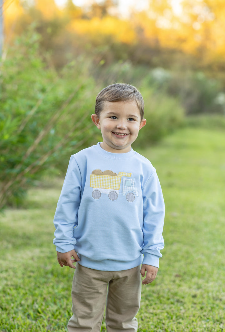 French Terry Pullover - Dump Truck