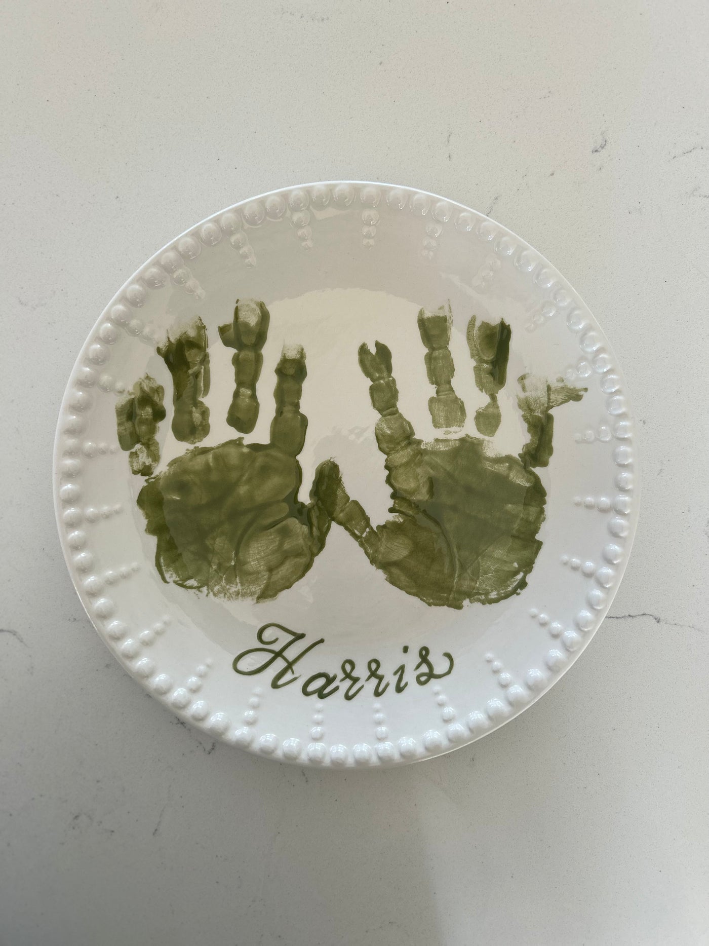 Handprint/Footprint Plate Signup