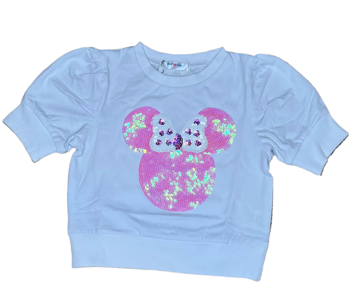 Lily Sequin Puff Shirt - Minnie Mouse