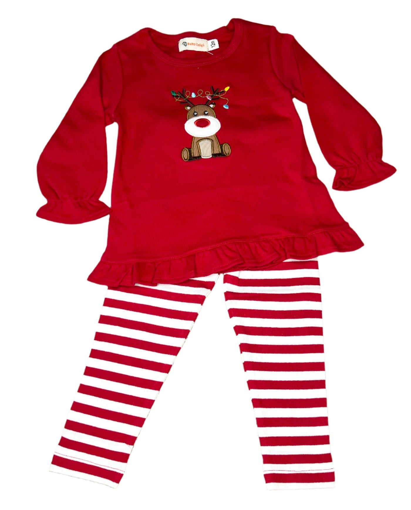 Legging SET - Rudolph with Lights