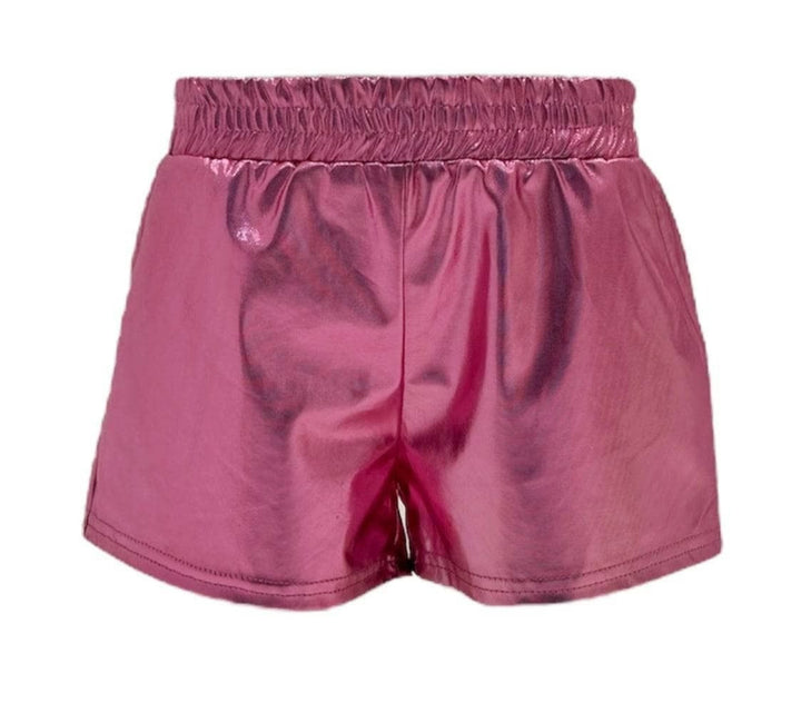 Shorts - Metallic Track - Pink