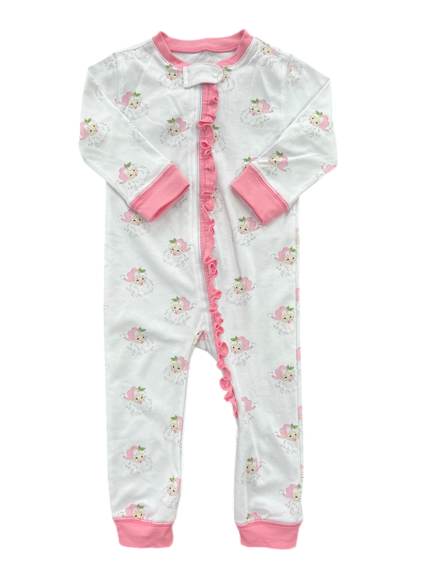 Jammies - One Piece Pink Santa