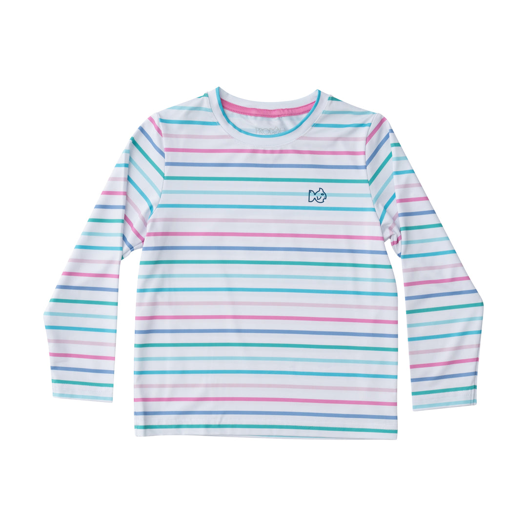 LS Performance T-Shirt - Multi Color Stripe