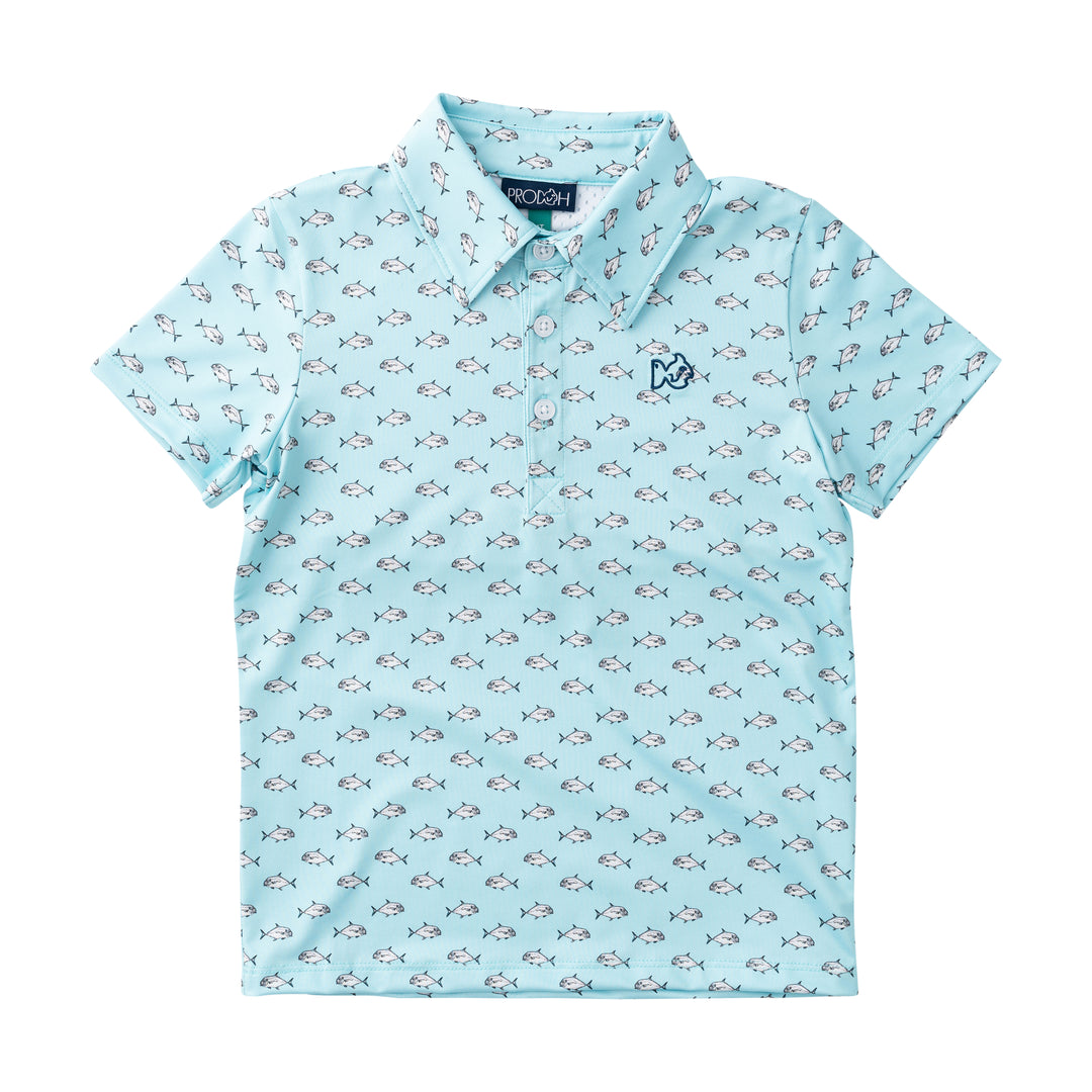 prodoh Pro Polo - African Pompano Fish Print
