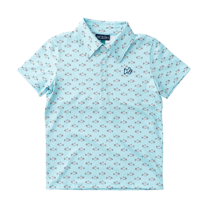 prodoh Pro Polo - African Pompano Fish Print