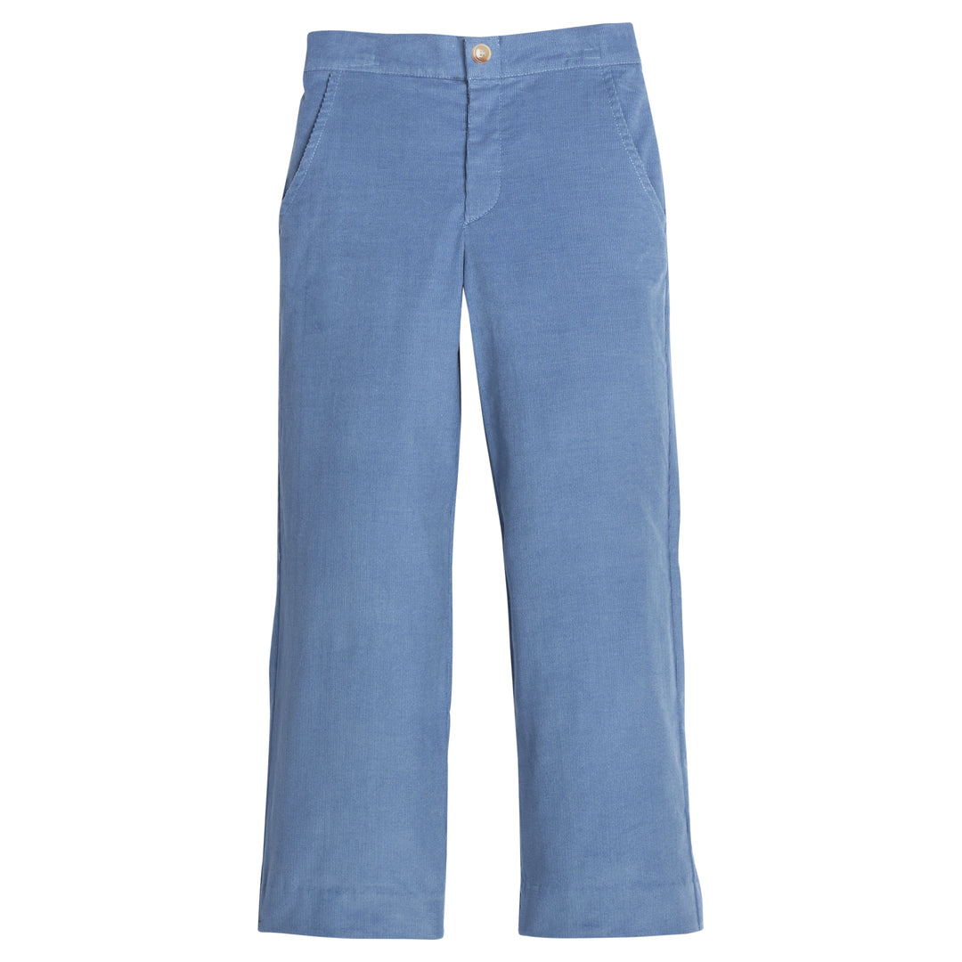 little english Pull On Pant -  Stormy Blue Corduroy