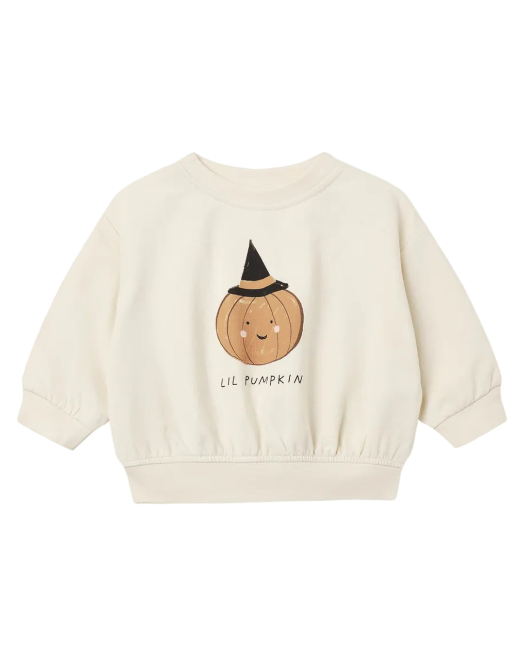 quincy mae relaxed sweatshirt lil pumpkin
