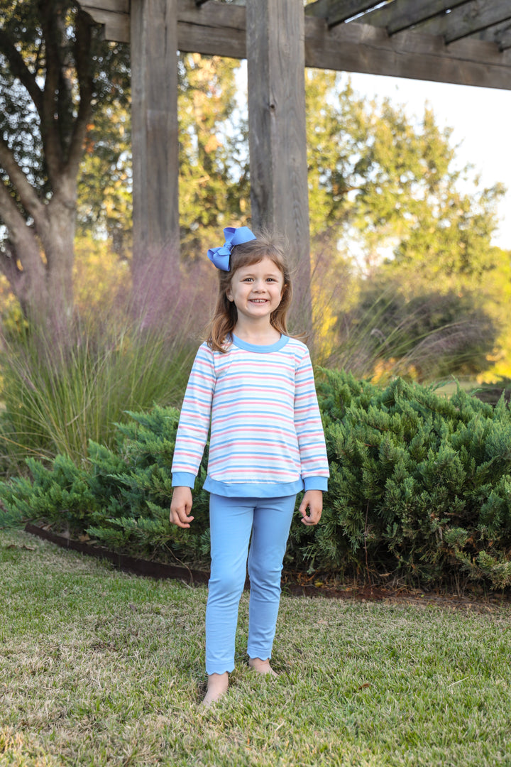 Reagan Pant Set - Hamptons Stripe