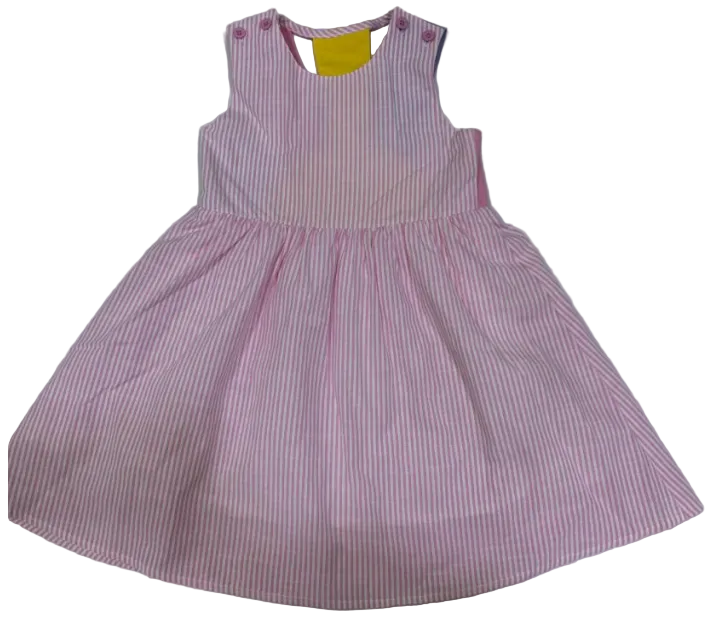 lulu bebe Sunny ColorStriped Dress - Pink 