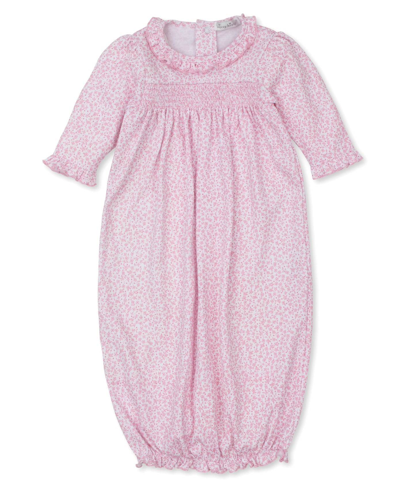 Sack Gown - Petite Blooms Pink