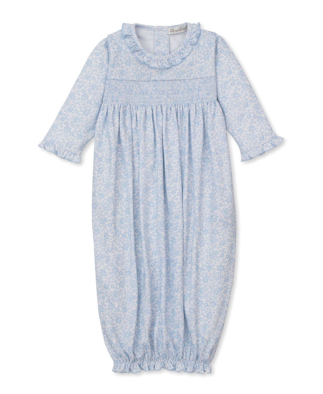 kissy kissy Sack Gown - Country Gardens Blue