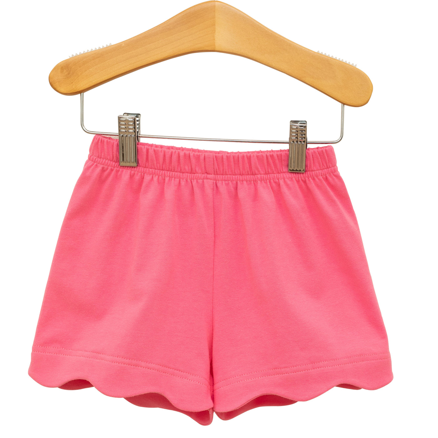 Scalloped Shorts - Pink