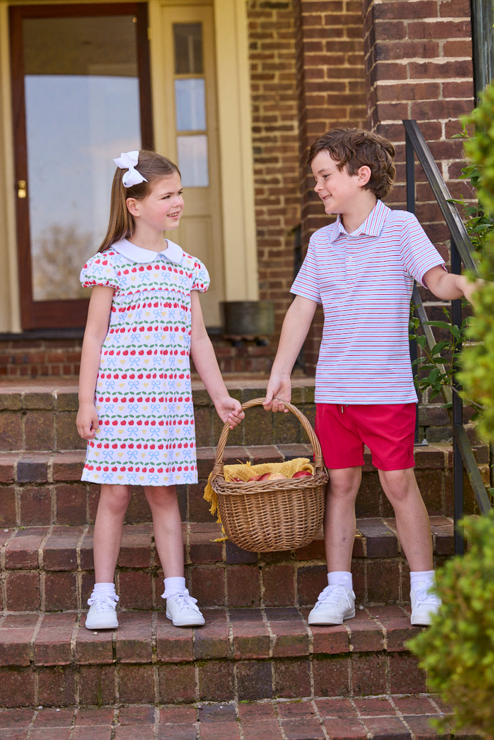 Polo - Short Sleeve - Primary Stripe