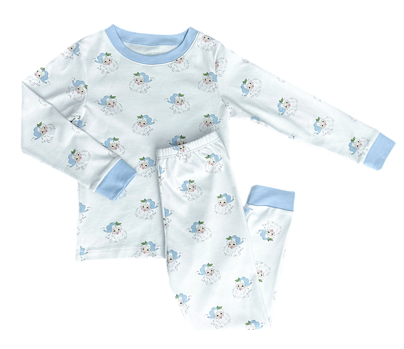 Jammies - Two Piece Blue Santa