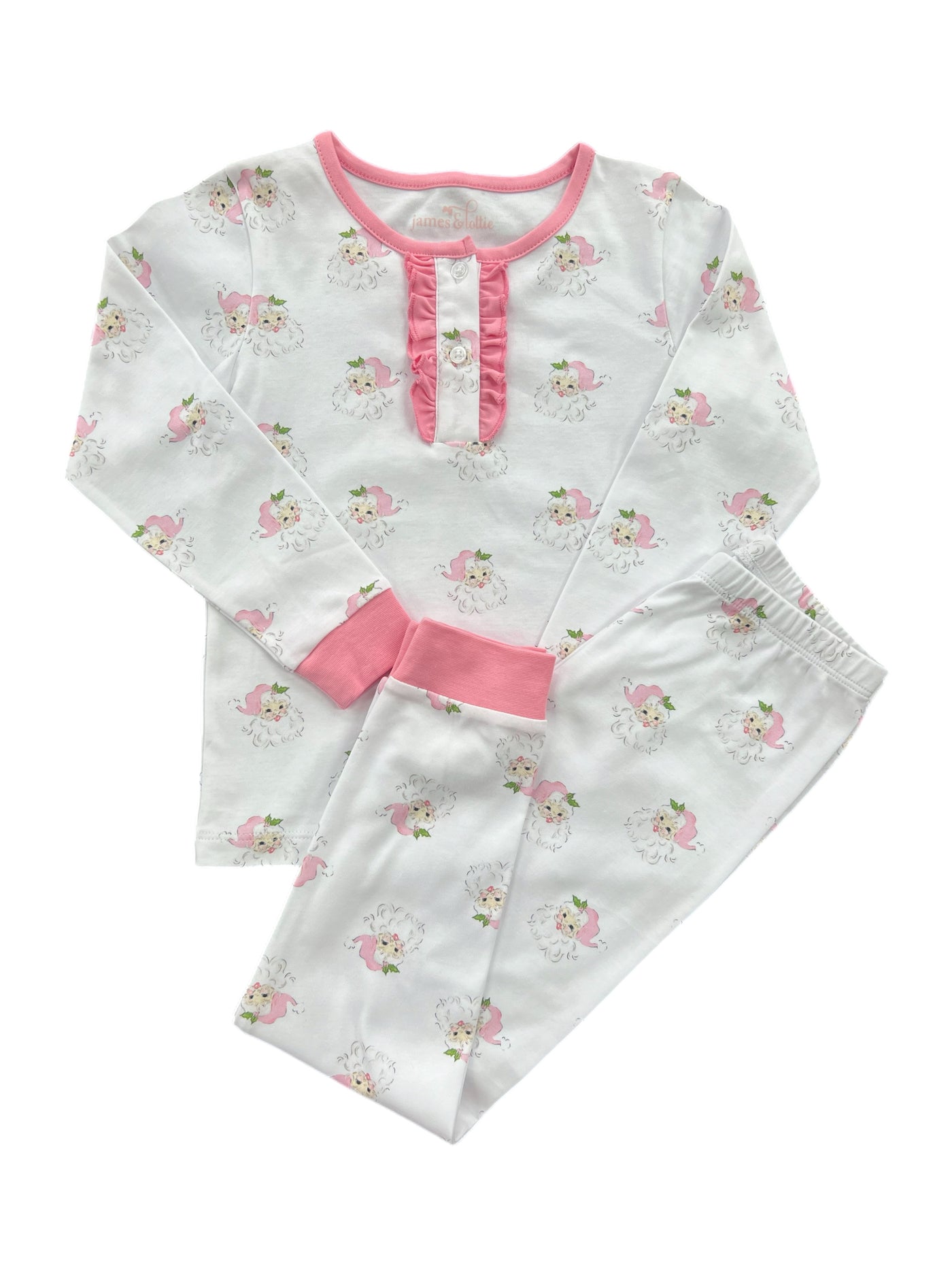 Jammies - Two Piece Pink Santa