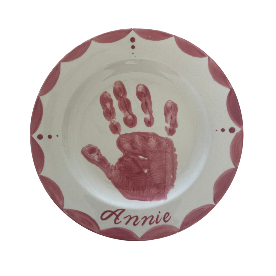 Handprint/Footprint Plate