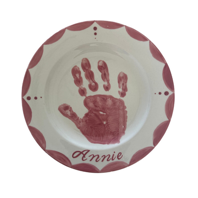 Handprint/Footprint Plate