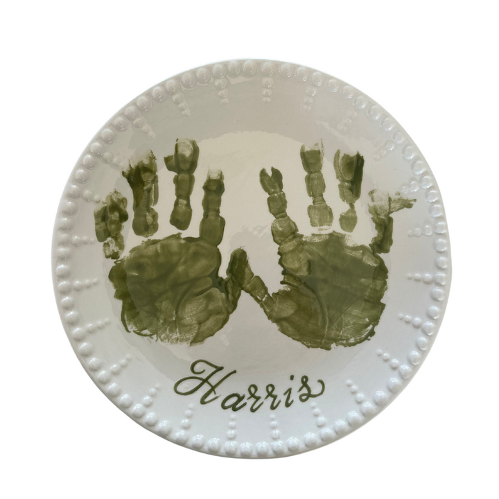 Handprint/Footprint Plate