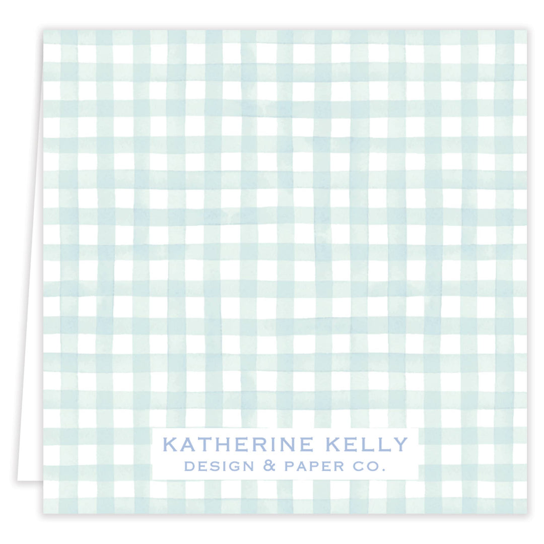 Gift Enclosure Card SET with Envelopes - Blue Make a Wish Candles