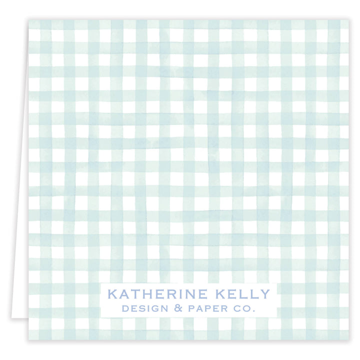 Gift Enclosure Card SET with Envelopes - Blue Make a Wish Candles
